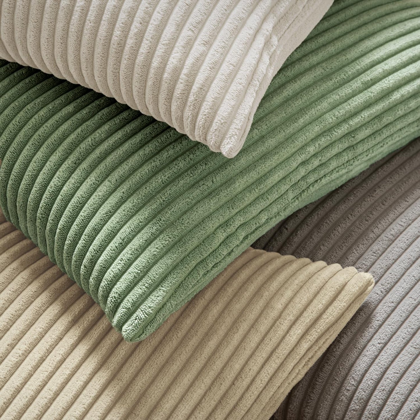 Pack of 2 Pillow Covers Soft Soild Decorative Square Throw Pillow Covers Set Cushion Cases Pillowcases for Sofa Bedroom Car 18 X 18 Inch 45 X 45 Cm Sage Green