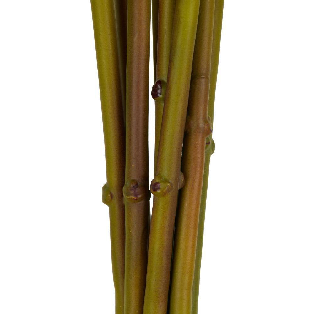 33 In. Tall Green Hydrangea Artificial Flower Stem (Set of 8)
