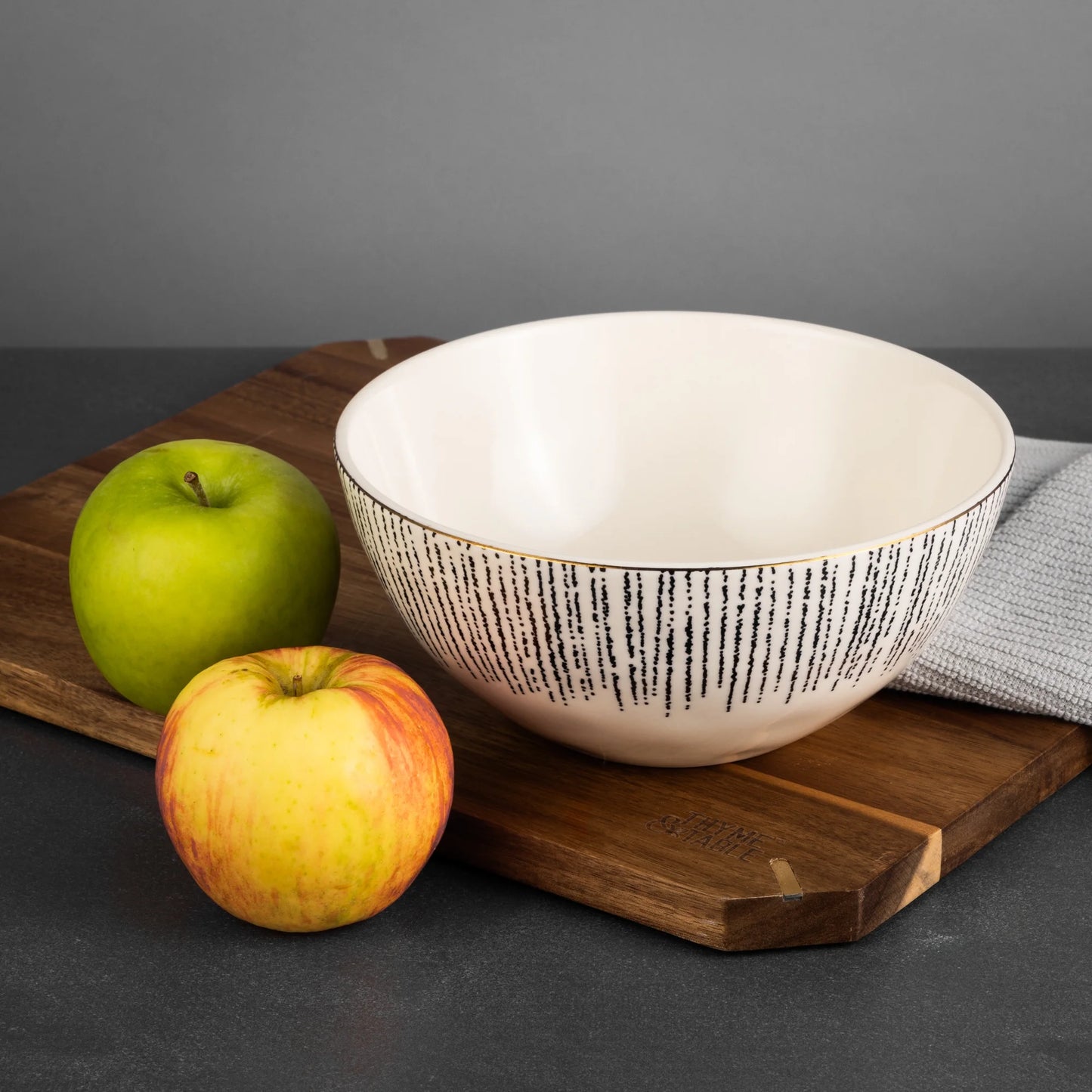 (2 Pack) Stoneware Large Bowl, Riley Collection