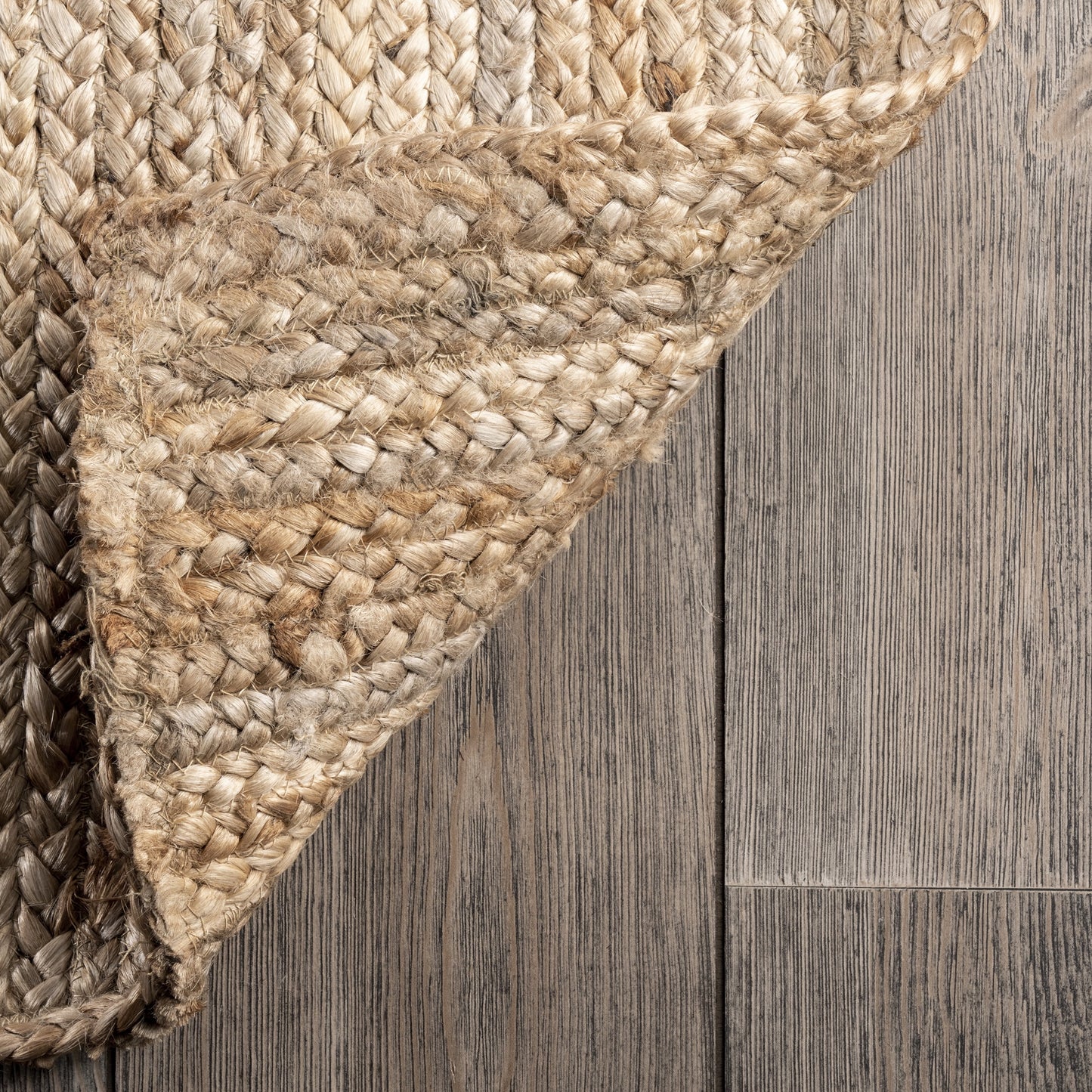 Rigo Hand Woven Farmhouse Jute Runner Rug, 2' 6" X 8', Natural
