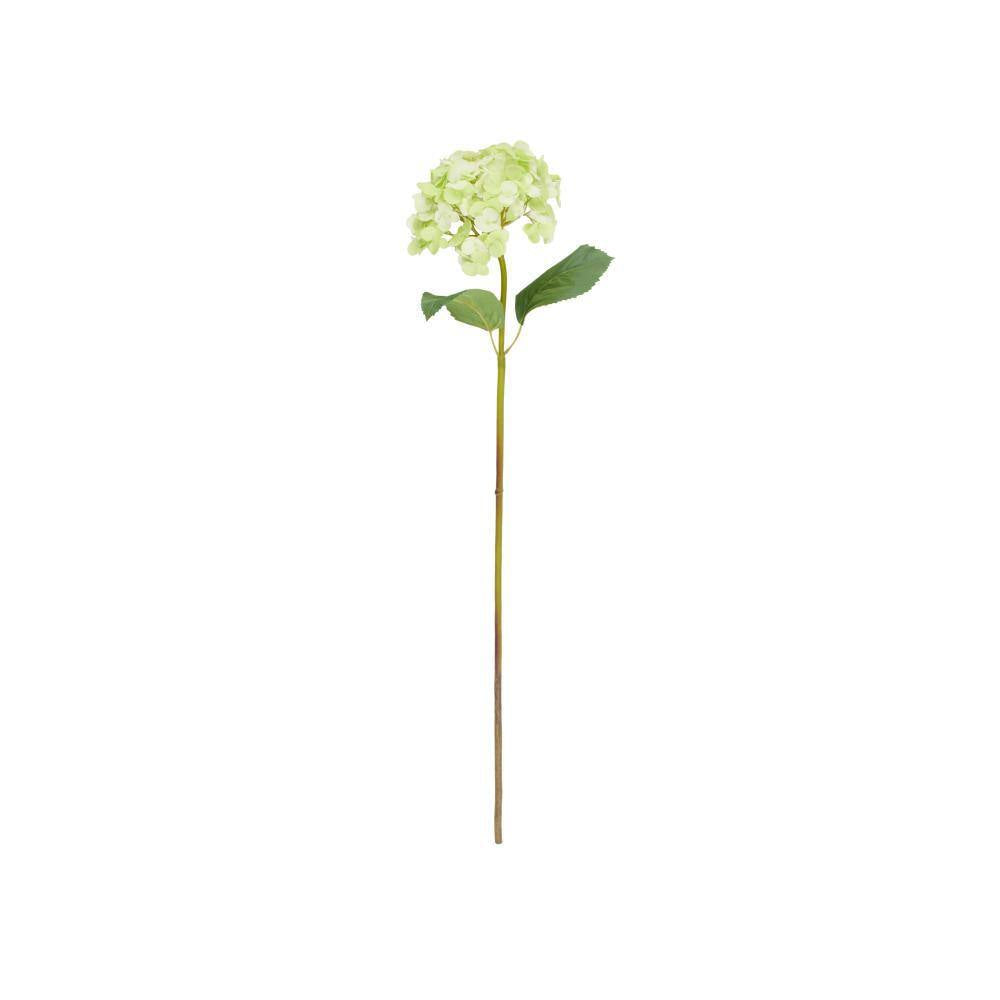 33 In. Tall Green Hydrangea Artificial Flower Stem (Set of 8)