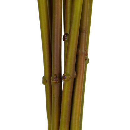 33 In. Tall Green Hydrangea Artificial Flower Stem (Set of 8)
