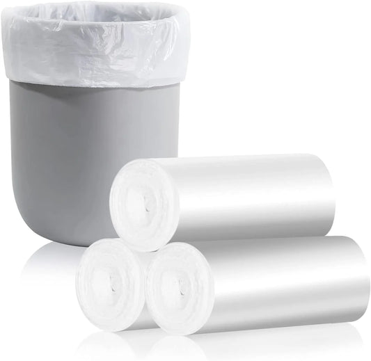 4 Gallon Small Trash Bag - Unscented 4 Gallon Garbage Bags for Bathroom, Kitchen, Bedroom, 105 Count Mini Trash Bags(15 Liter)