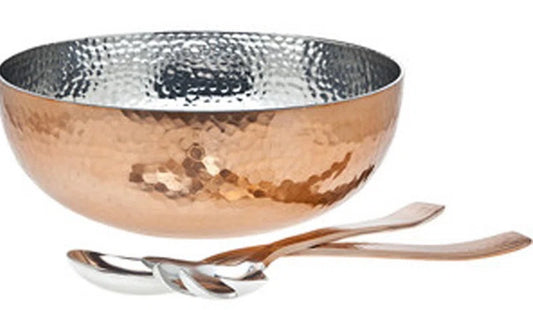 Hammered Salad Bowl 32 Oz